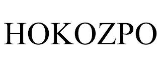 HOKOZPO