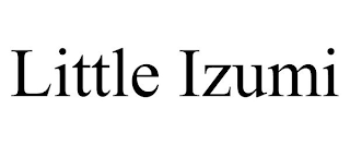 LITTLE IZUMI
