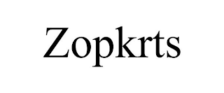 ZOPKRTS