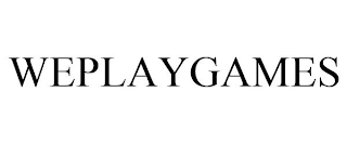 WEPLAYGAMES