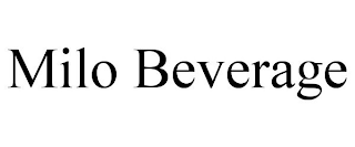 MILO BEVERAGE