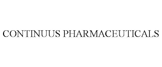 CONTINUUS PHARMACEUTICALS