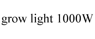 GROW LIGHT 1000W