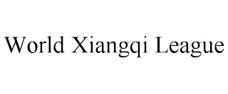 WORLD XIANGQI LEAGUE