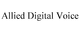 ALLIED DIGITAL VOICE