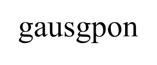 GAUSGPON