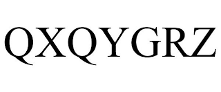 QXQYGRZ