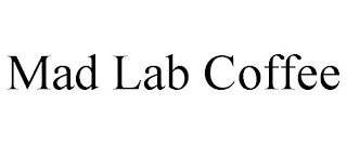 MAD LAB COFFEE