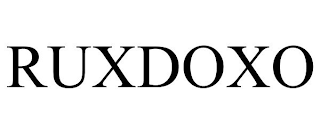 RUXDOXO