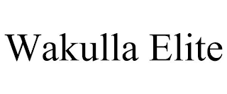 WAKULLA ELITE