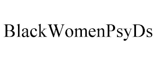 BLACKWOMENPSYDS
