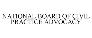 NATIONAL BOARD OF CIVIL PRACTICE ADVOCACY