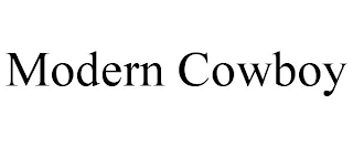 MODERN COWBOY