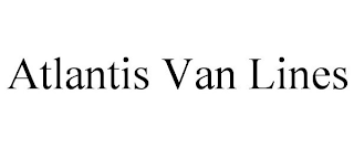 ATLANTIS VAN LINES