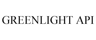 GREENLIGHT API