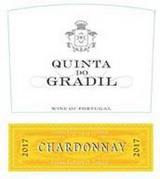 QUINTA DO GRADIL WINE OF PORTUGAL 2017 CHARDONNAY 2017