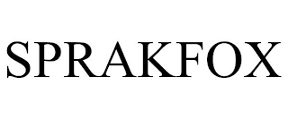 SPRAKFOX