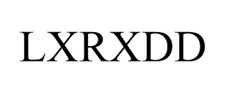 LXRXDD