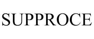 SUPPROCE