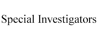 SPECIAL INVESTIGATORS