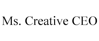 MS. CREATIVE CEO