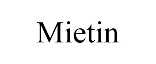 MIETIN