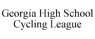 GEORGIA HIGH SCHOOL CYCLING LEAGUE