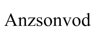 ANZSONVOD