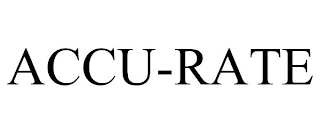 ACCU-RATE