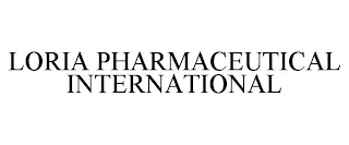 LORIA PHARMACEUTICAL INTERNATIONAL