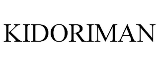 KIDORIMAN