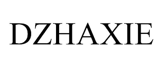 DZHAXIE