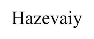 HAZEVAIY