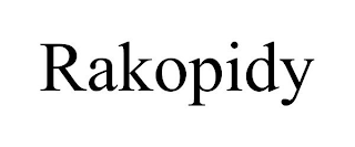 RAKOPIDY