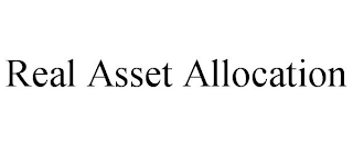 REAL ASSET ALLOCATION