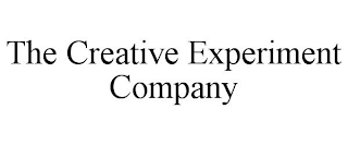 THE CREATIVE EXPERIMENT COMPANY