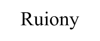 RUIONY