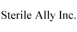 STERILE ALLY INC.