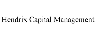 HENDRIX CAPITAL MANAGEMENT