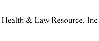 HEALTH & LAW RESOURCE, INC