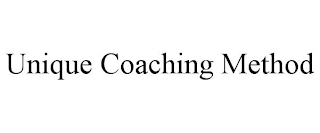 UNIQUE COACHING METHOD