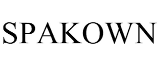 SPAKOWN