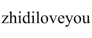 ZHIDILOVEYOU