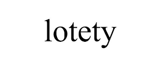 LOTETY