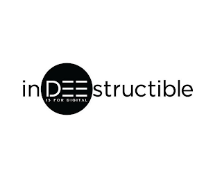 INDEESTRUCTIBLE IS FOR DIGITAL