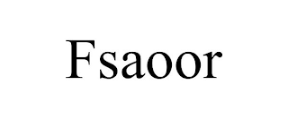 FSAOOR