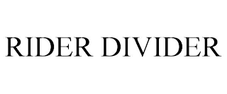 RIDER DIVIDER