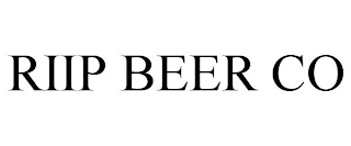 RIIP BEER CO