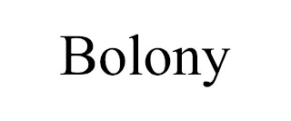 BOLONY