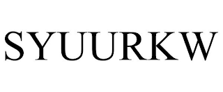 SYUURKW
